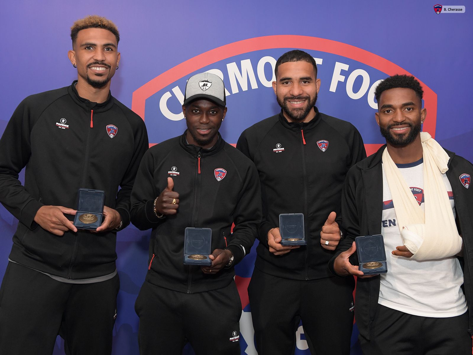 Remise des médailles par le Maire de la ville