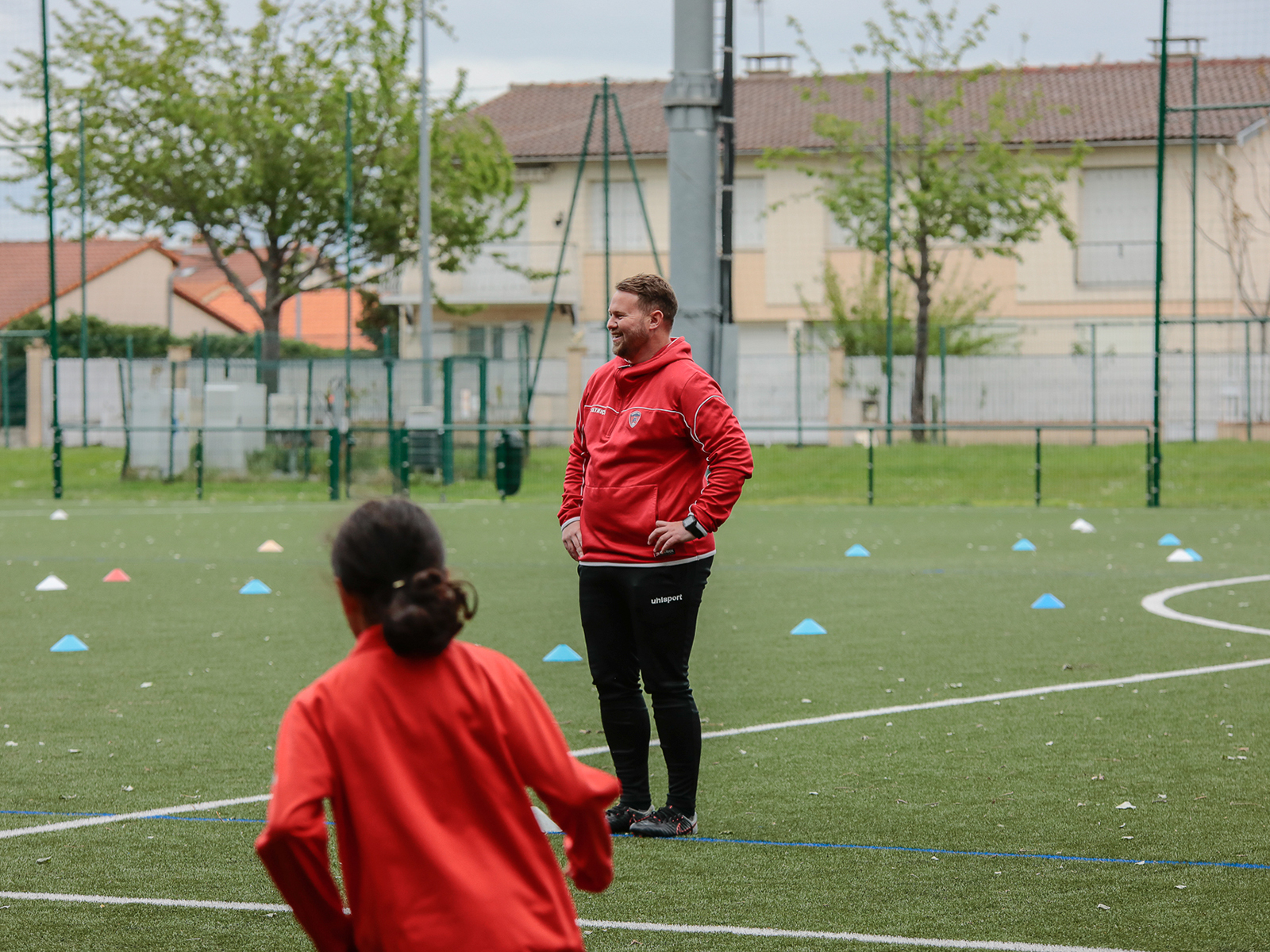 Une séance avec les U11