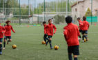 Une séance avec les U11