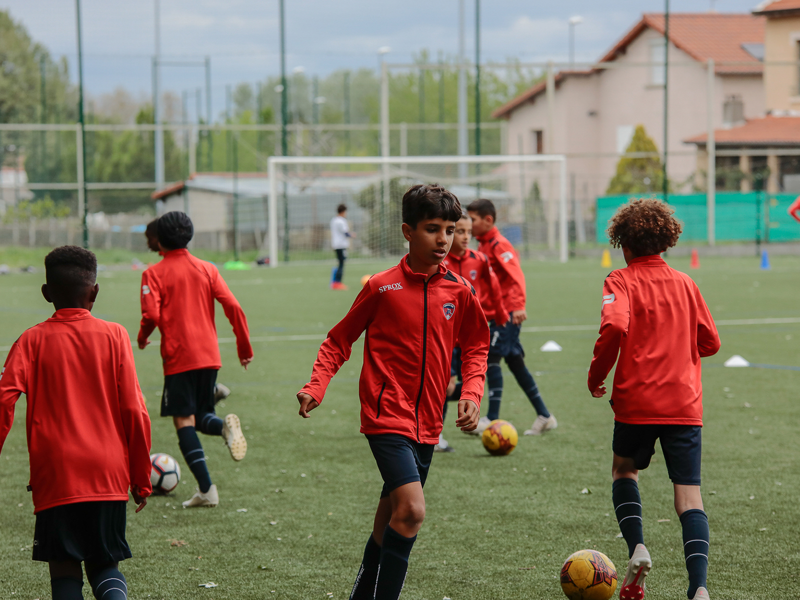 Une séance avec les U11