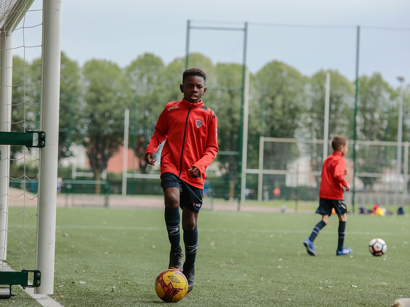 Une séance avec les U11