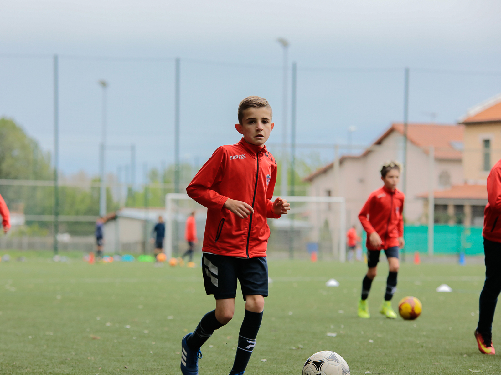 Une séance avec les U11