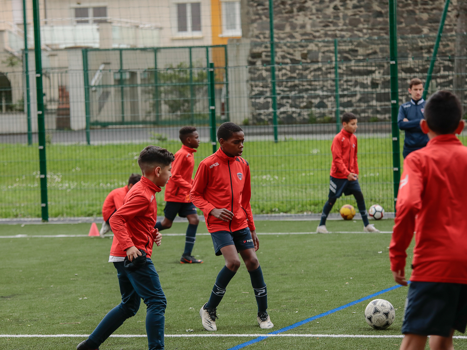 Une séance avec les U11