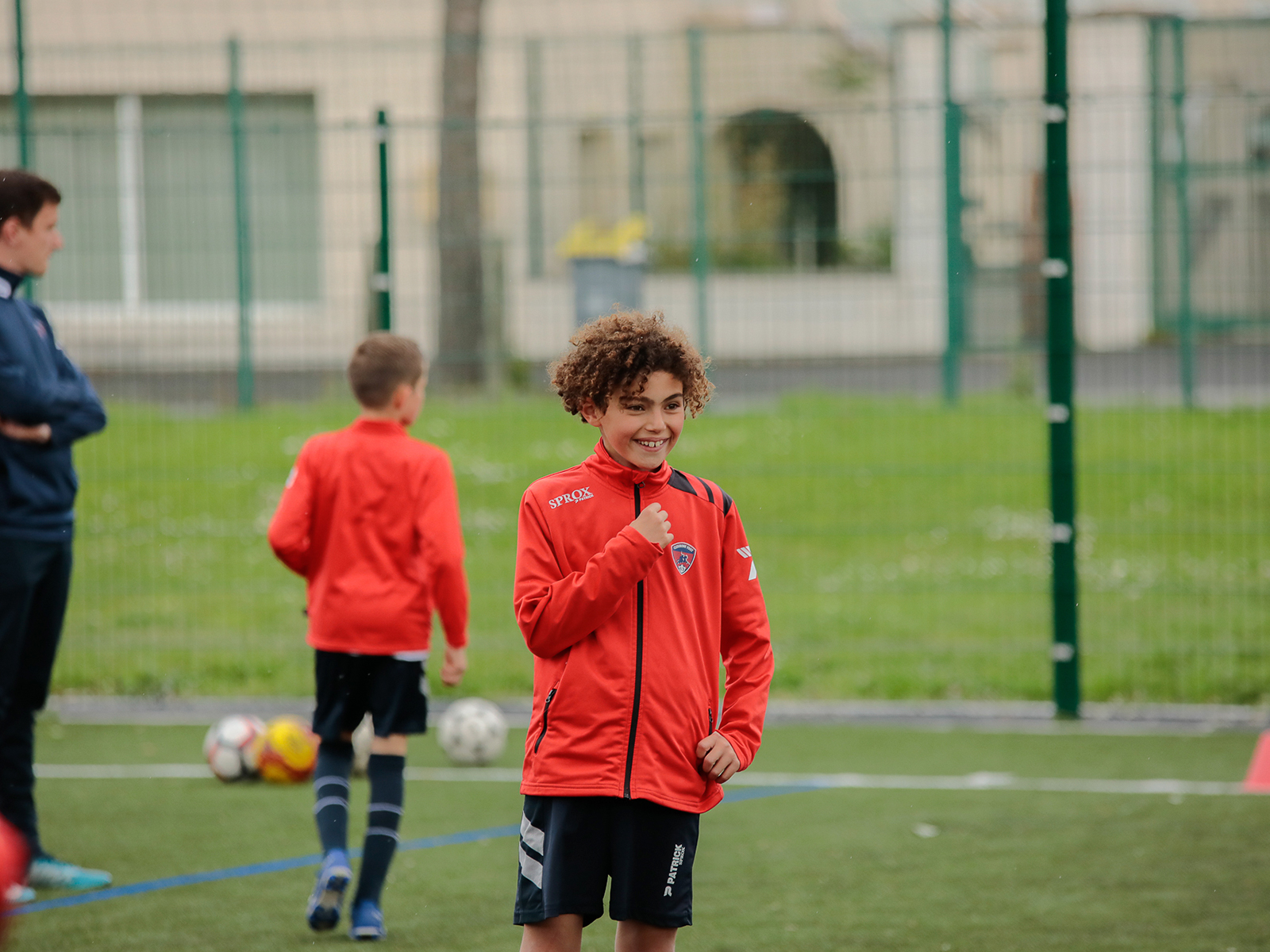 Une séance avec les U11