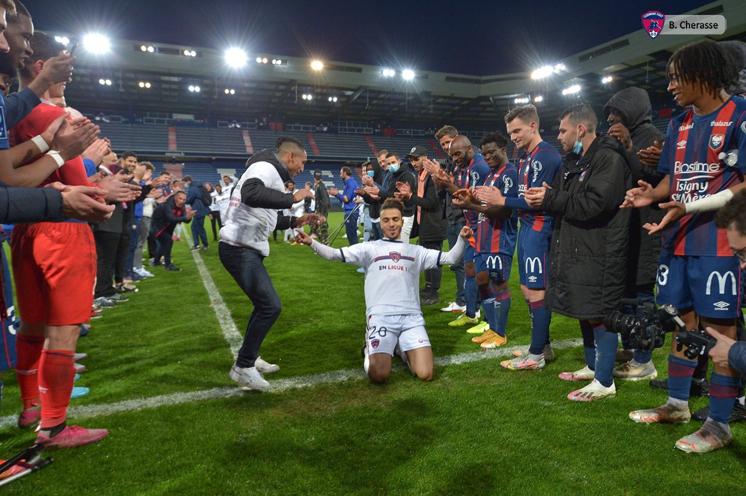 Les premières photos de la montée !