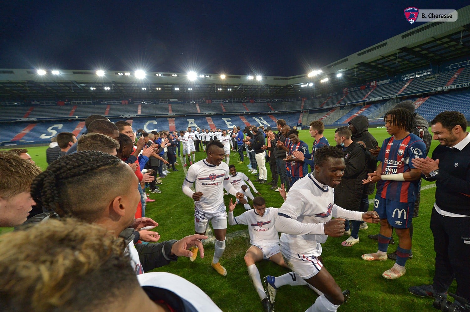 Les premières photos de la montée !