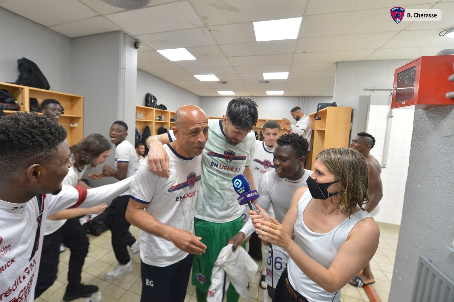 Les premières photos de la montée !