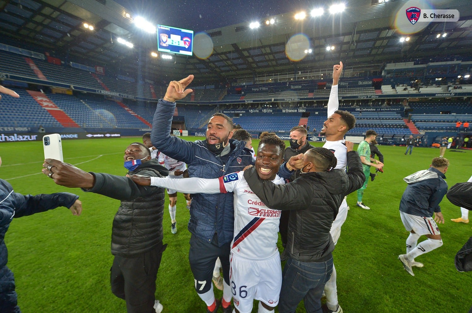 Les premières photos de la montée !