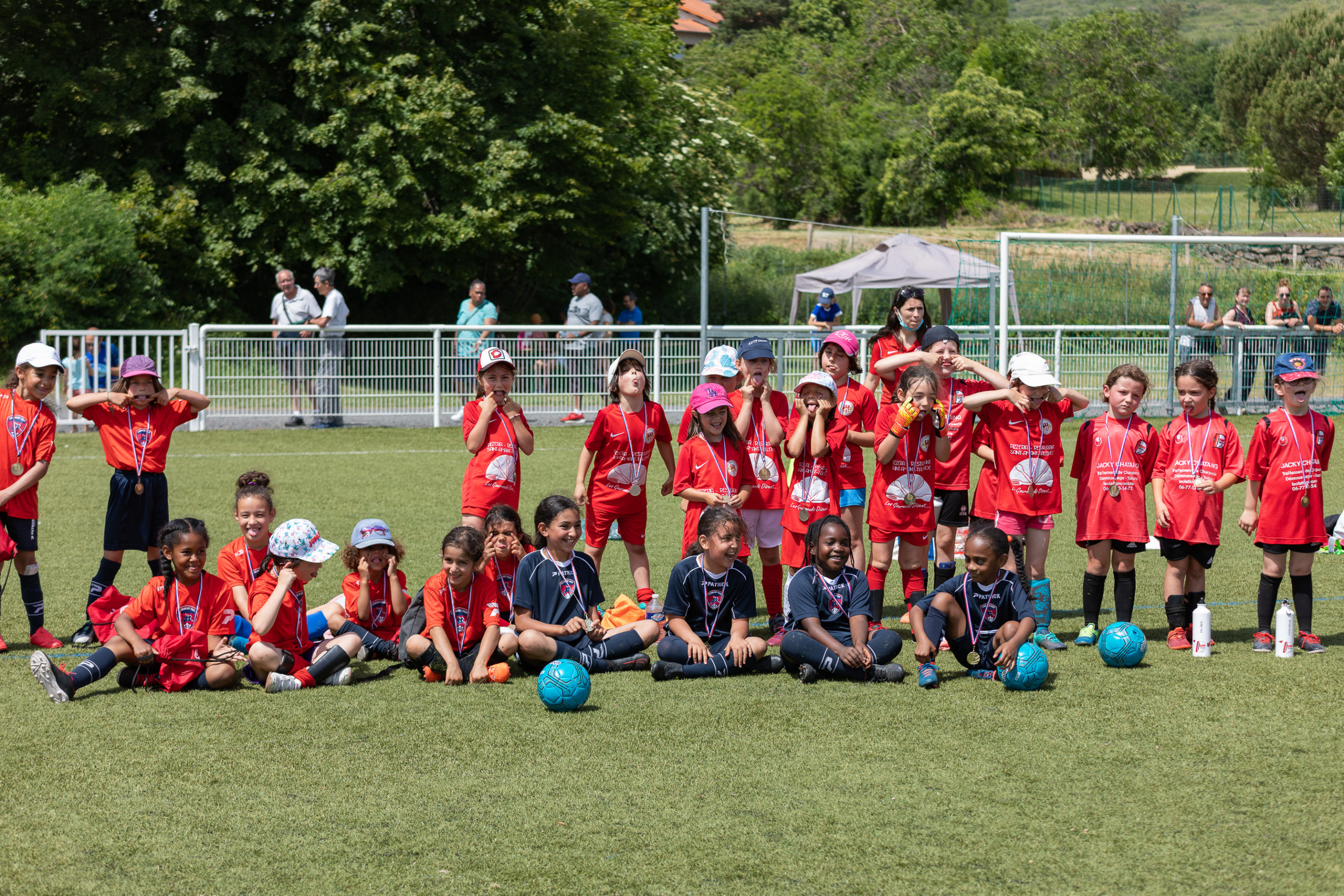 Les jeunes de la section féminine clôturent la saison en beauté