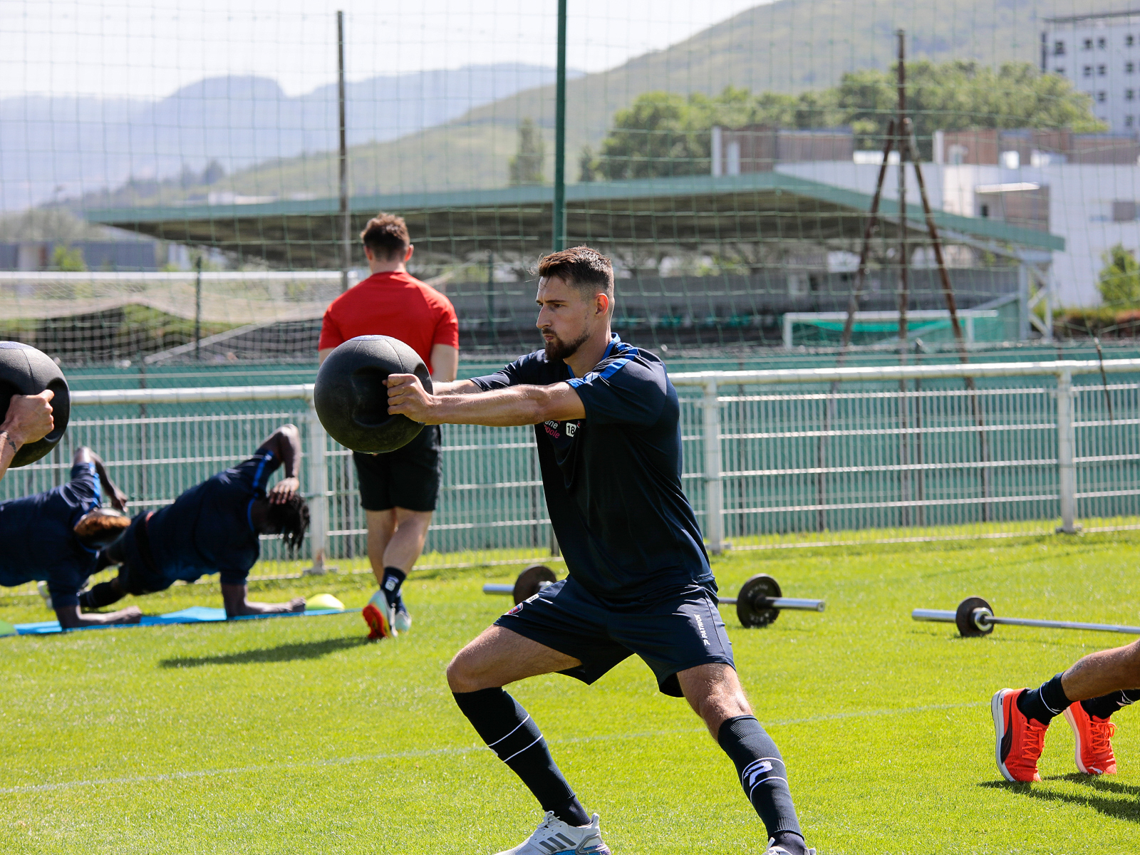 L’entraînement du lundi en photos