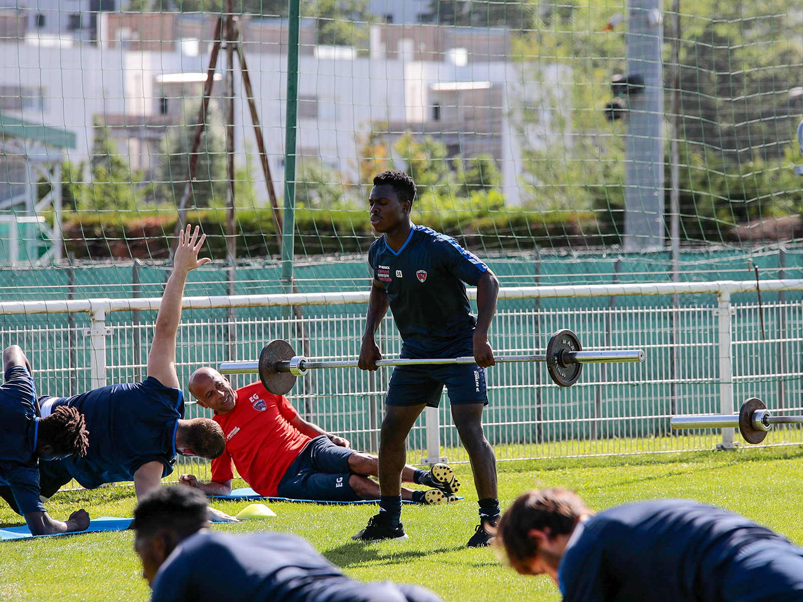 L’entraînement du lundi en photos