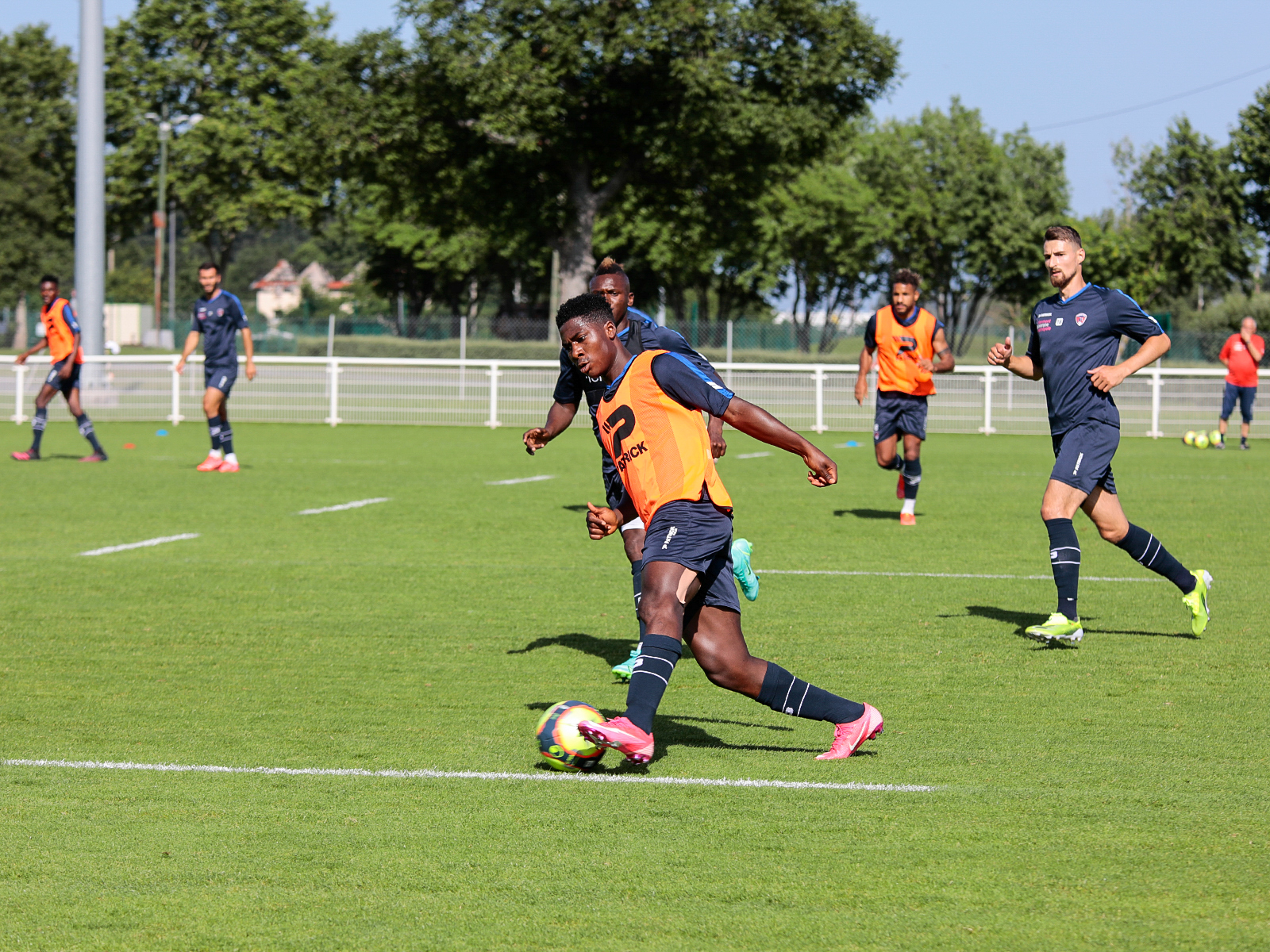 L’entraînement du lundi en photos