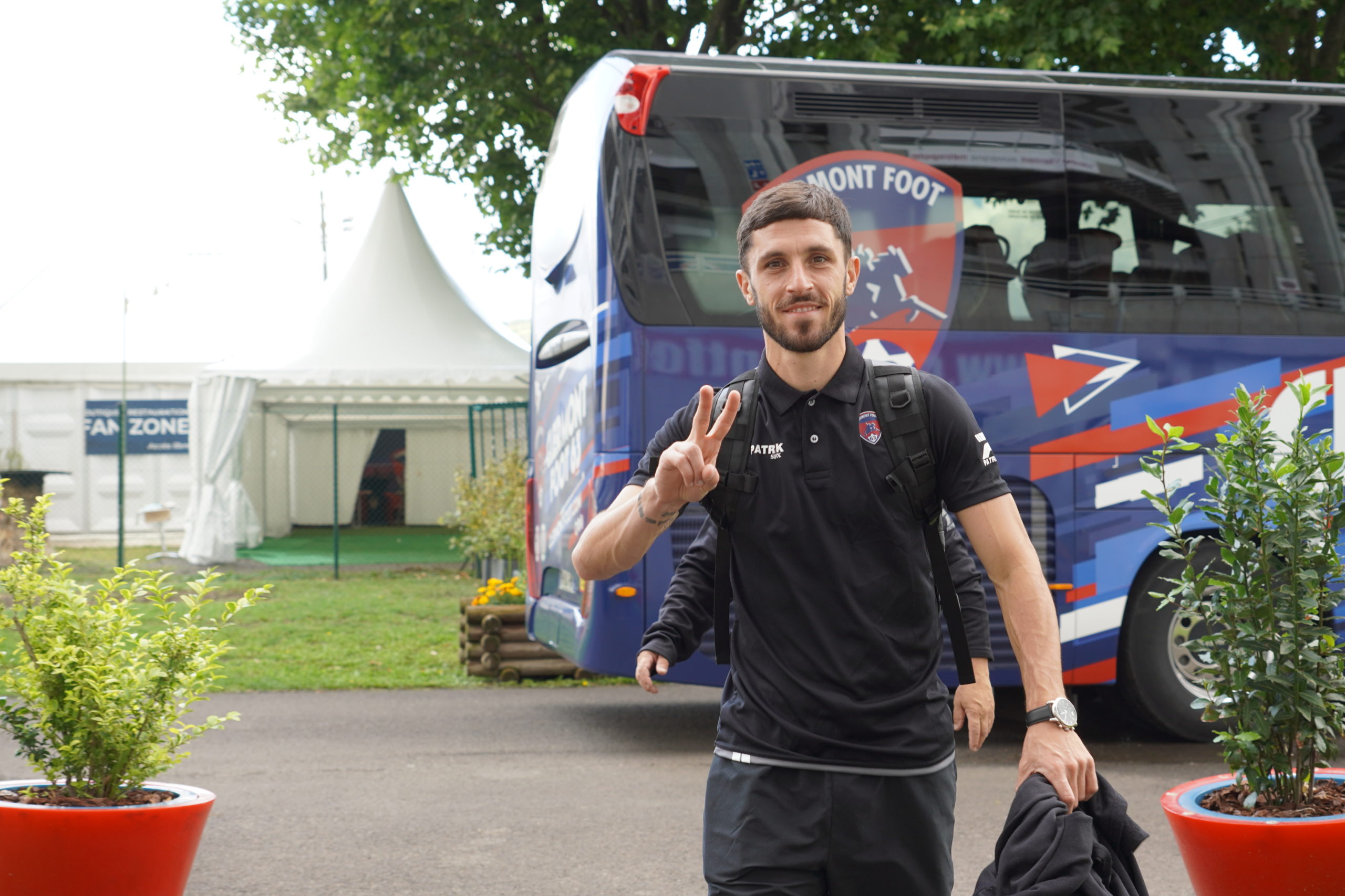 Bordeaux – Clermont : le groupe clermontois