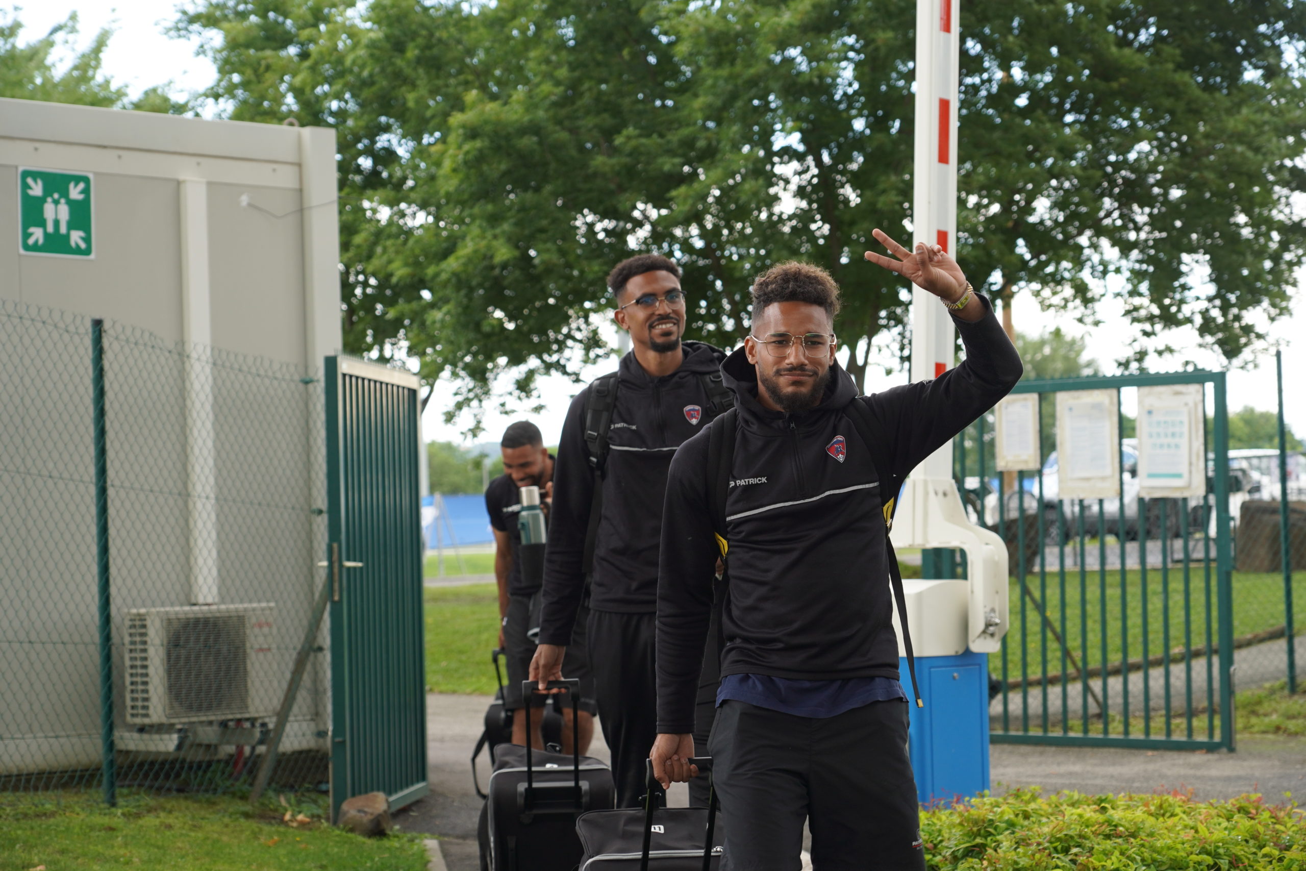 Bordeaux – Clermont : le groupe clermontois