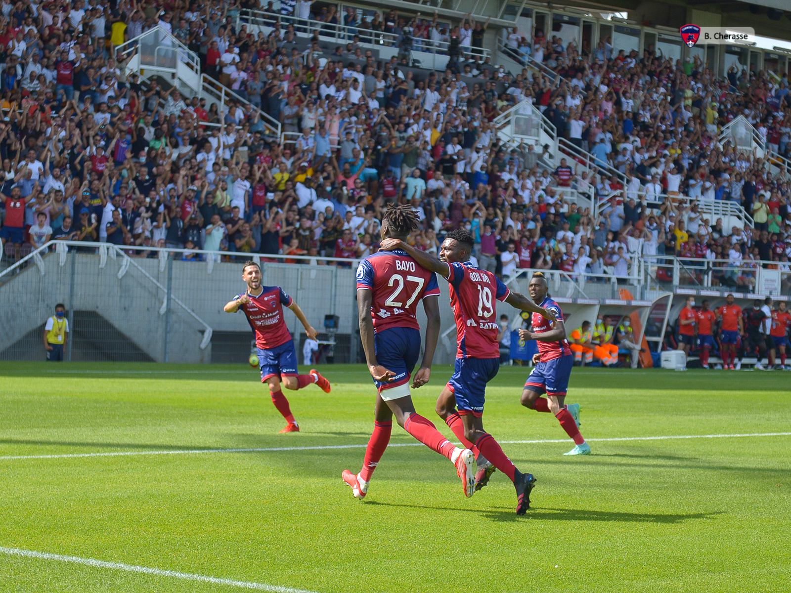 Clermont – Troyes : L’album photos