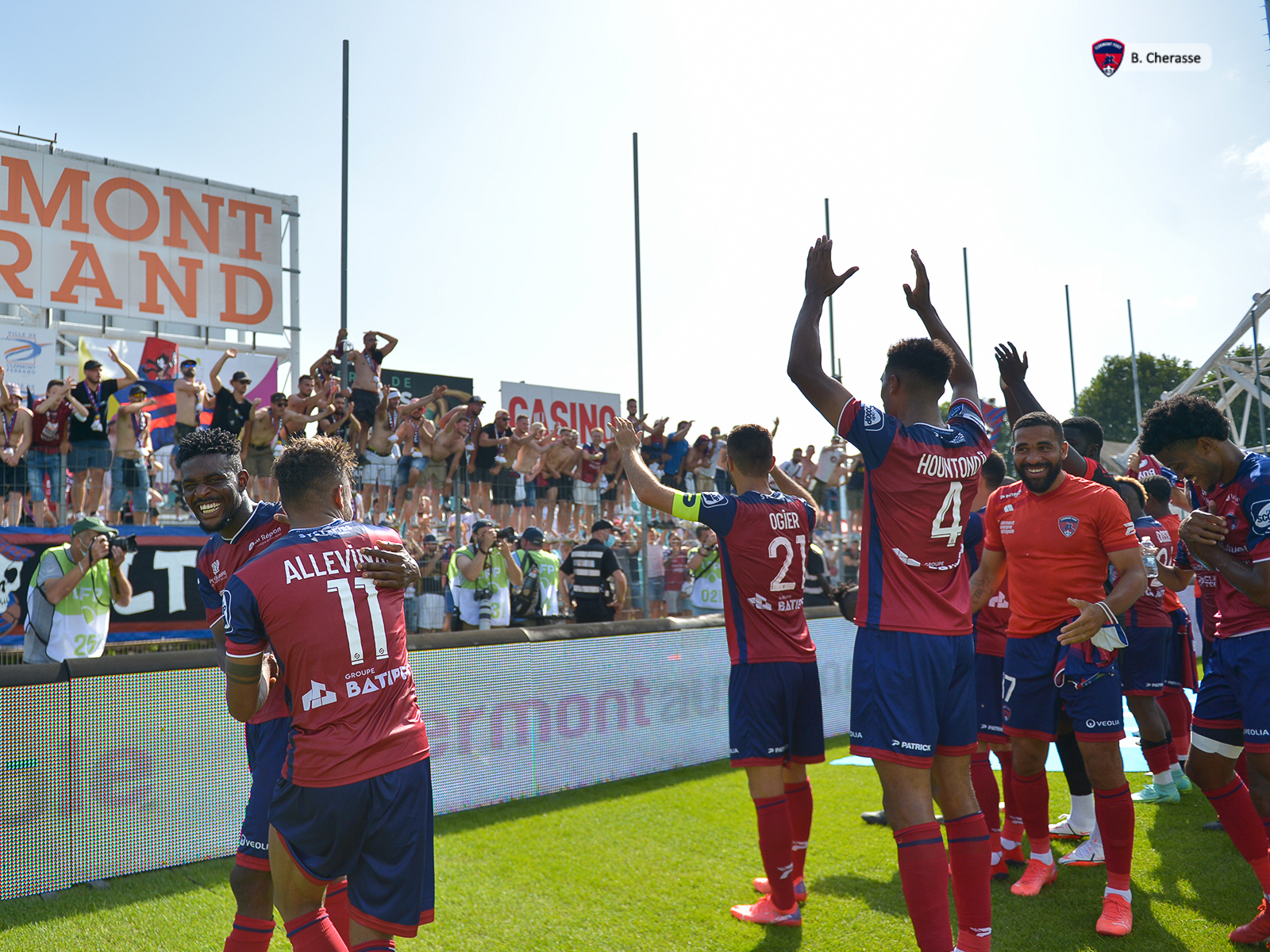 Clermont – Troyes : L’album photos