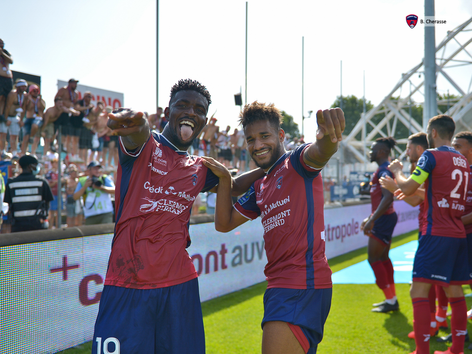 Clermont – Troyes : L’album photos