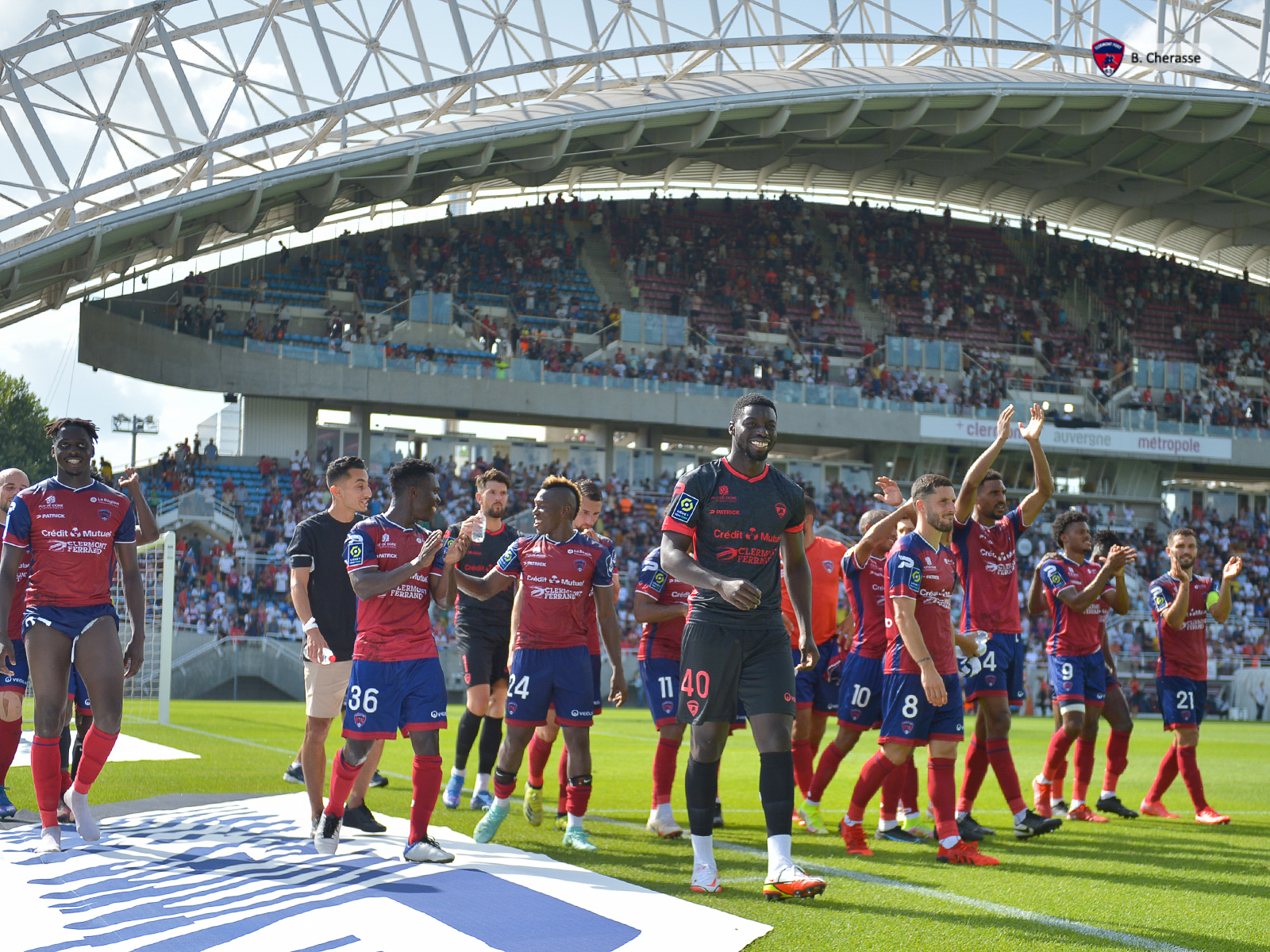 Clermont – Troyes : L’album photos