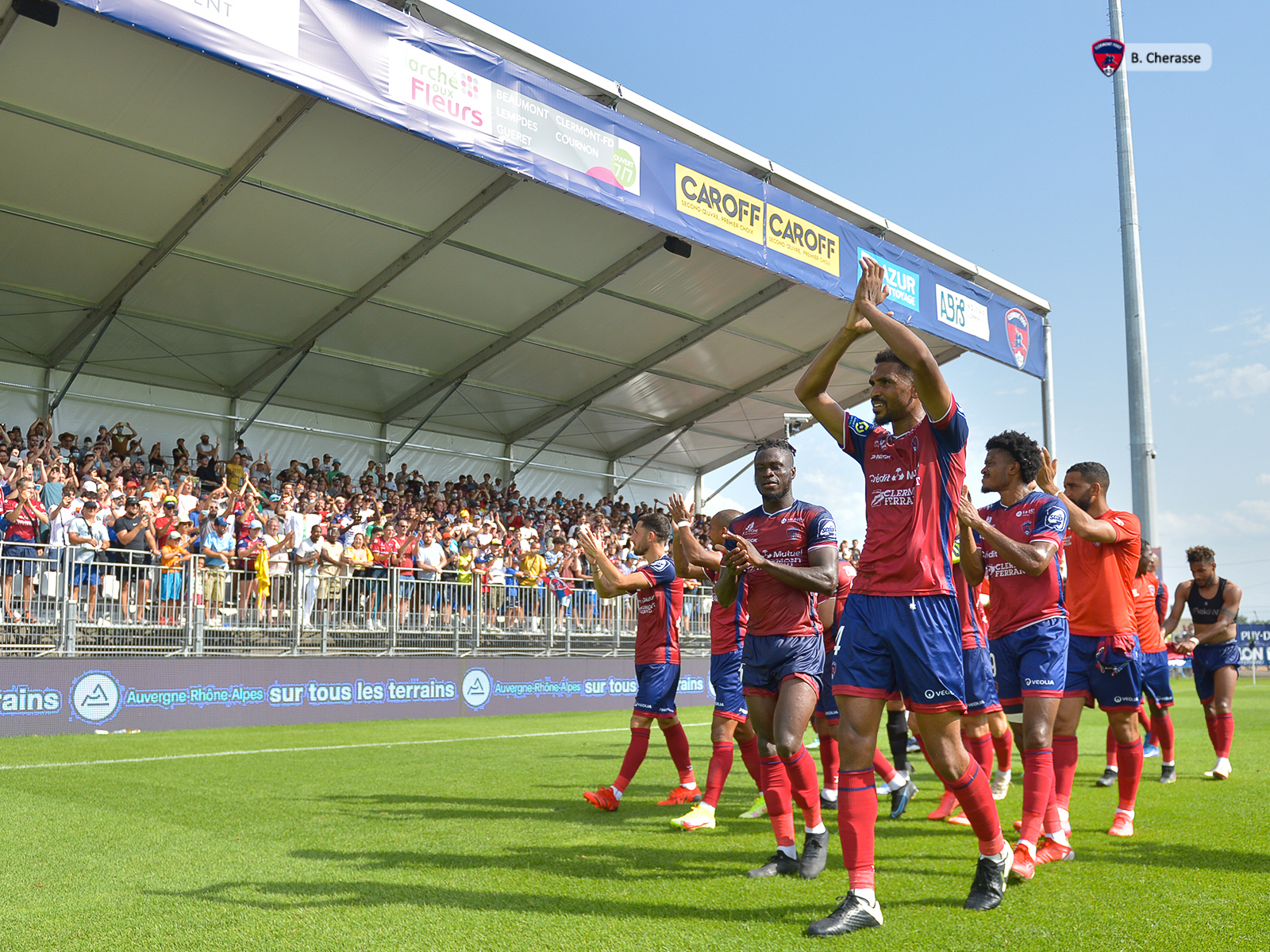 Clermont – Troyes : L’album photos