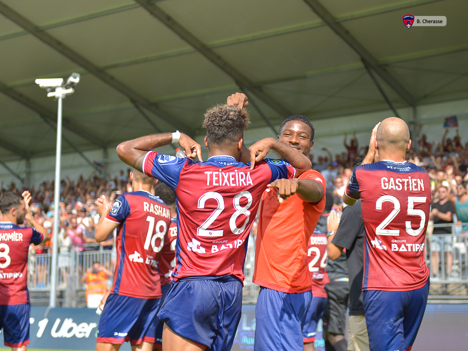 Clermont – Troyes : L’album photos