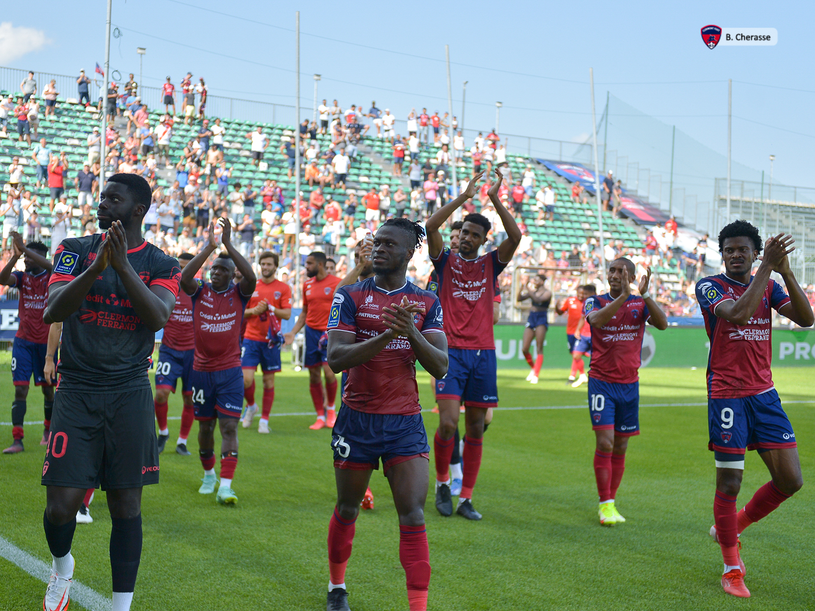 Clermont – Troyes : L’album photos