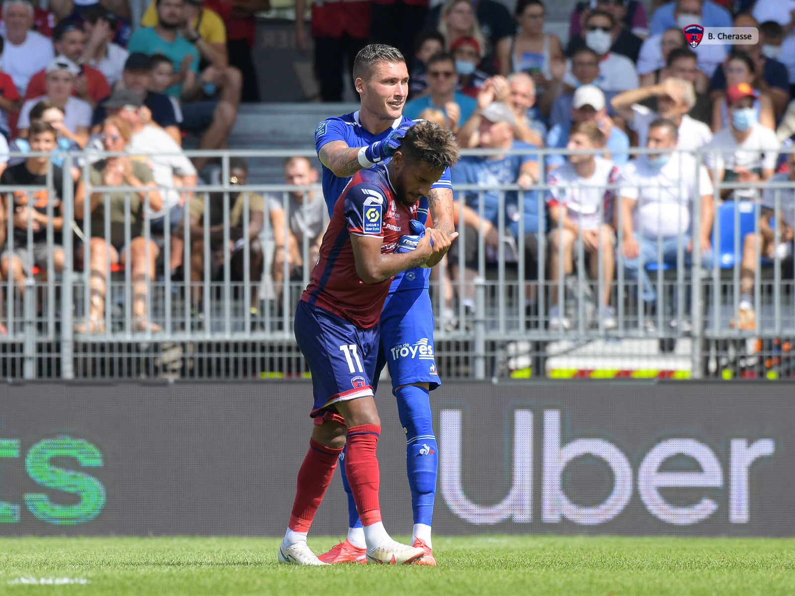 Clermont – Troyes : L’album photos