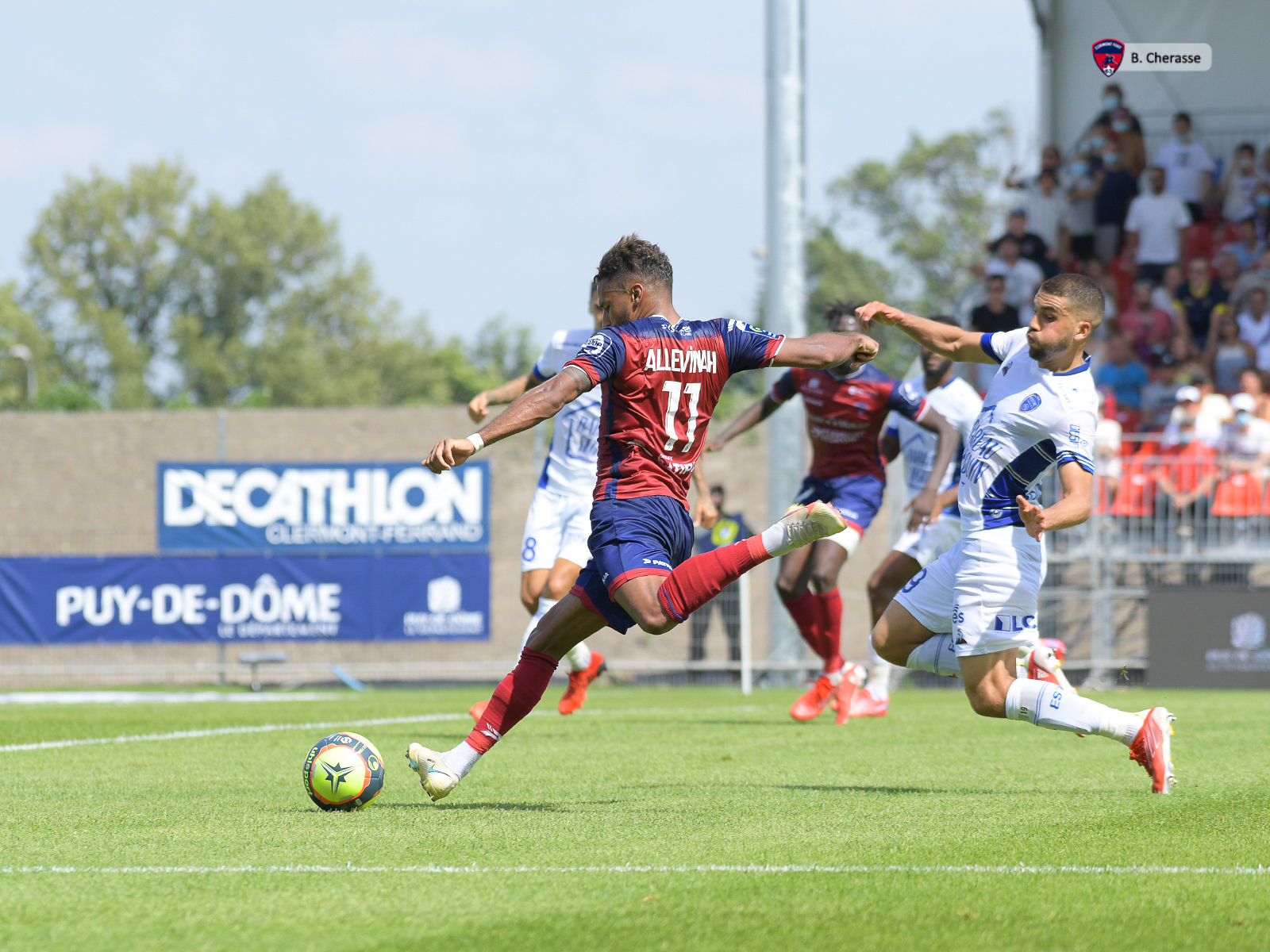 Clermont – Troyes : L’album photos