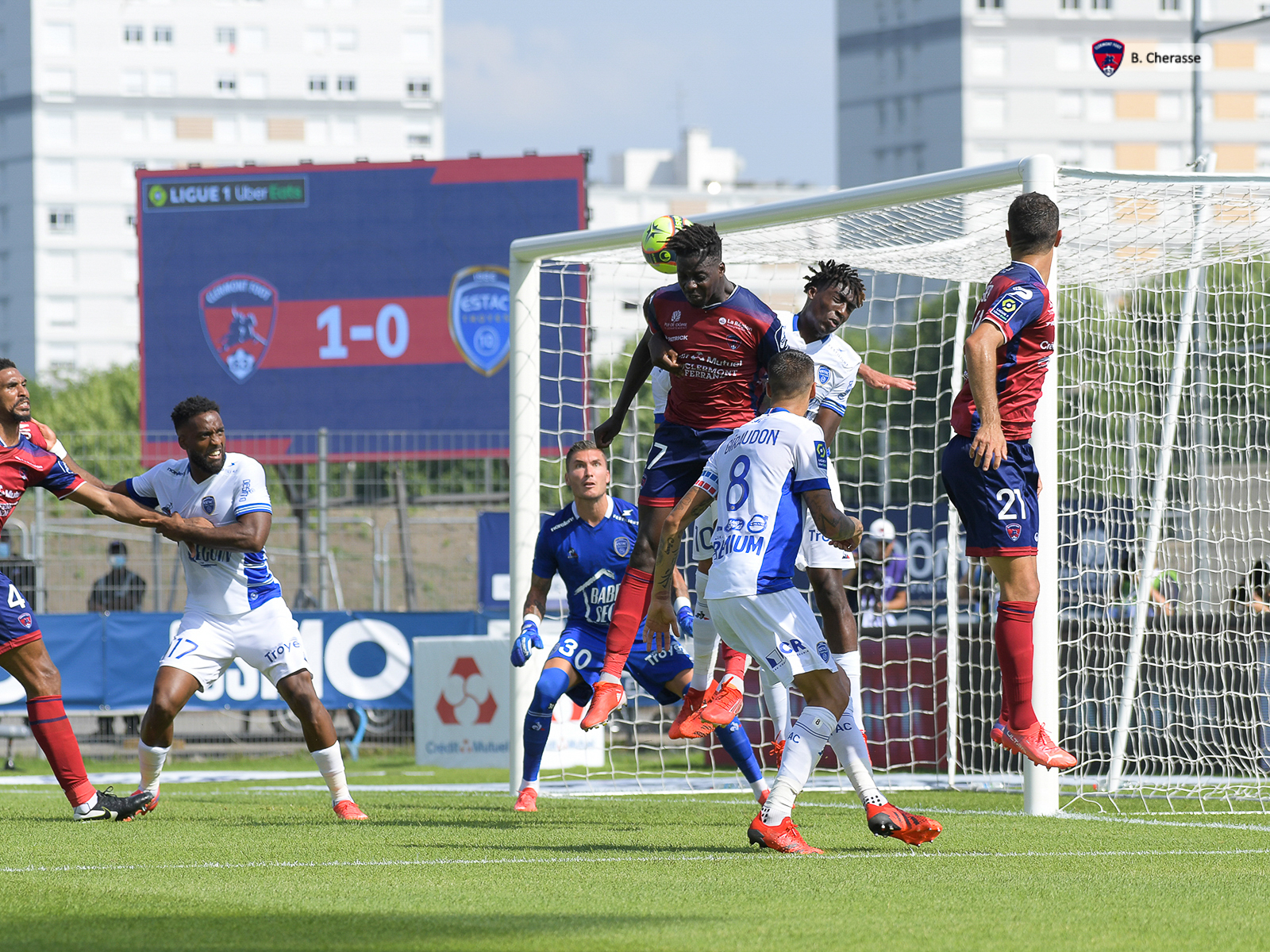 Clermont – Troyes : L’album photos