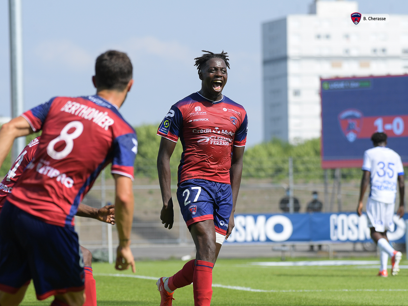 Clermont – Troyes : L’album photos