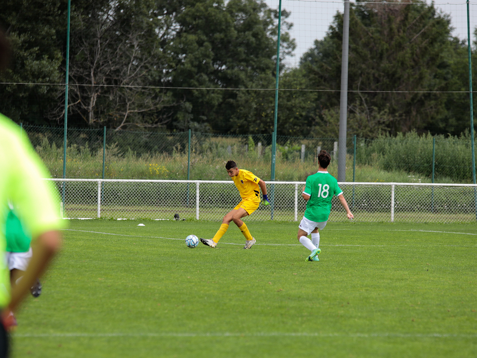 Centre : U17 et U19 contre l&rsquo;ASSE