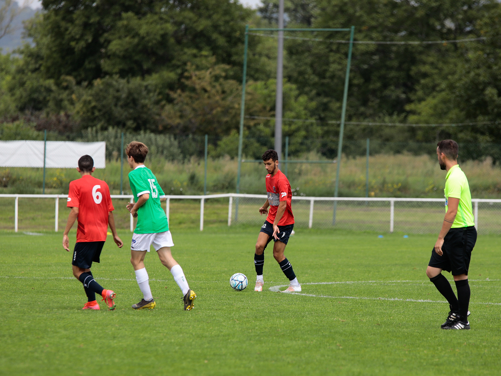 Centre : U17 et U19 contre l&rsquo;ASSE