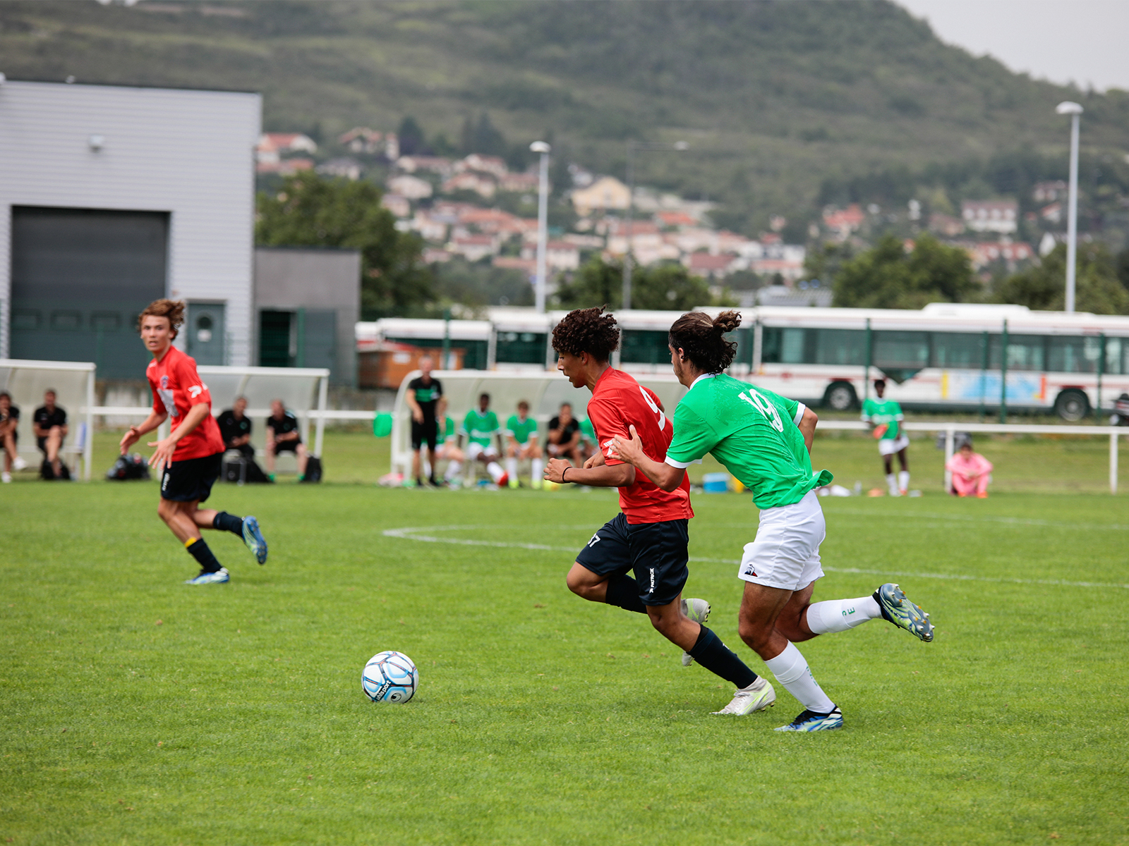 Centre : U17 et U19 contre l&rsquo;ASSE