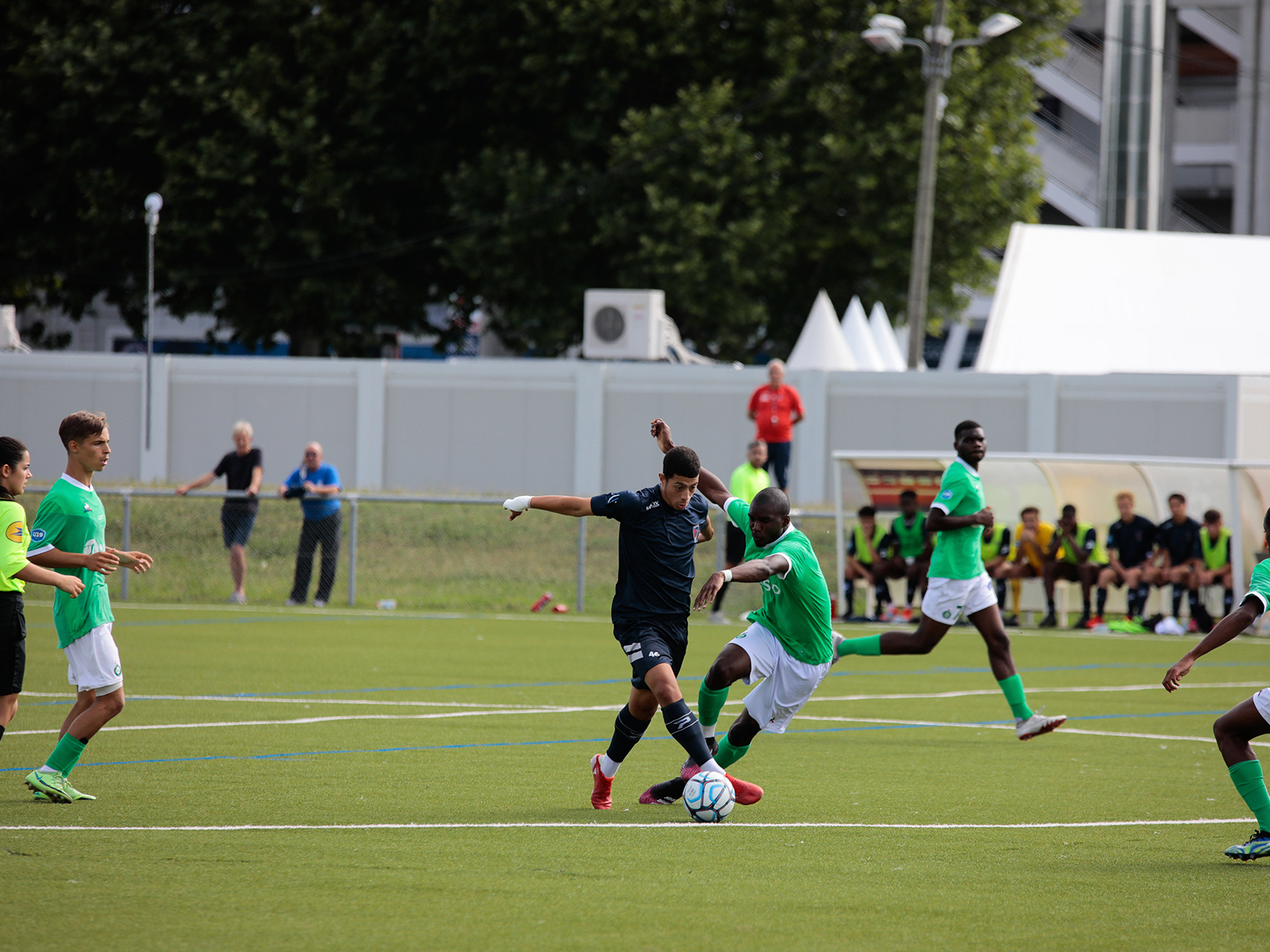 Centre : U17 et U19 contre l&rsquo;ASSE