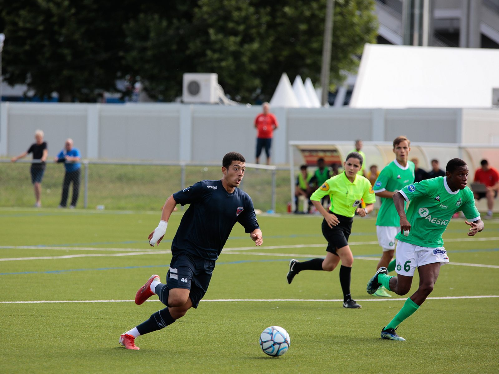 Centre : U17 et U19 contre l&rsquo;ASSE