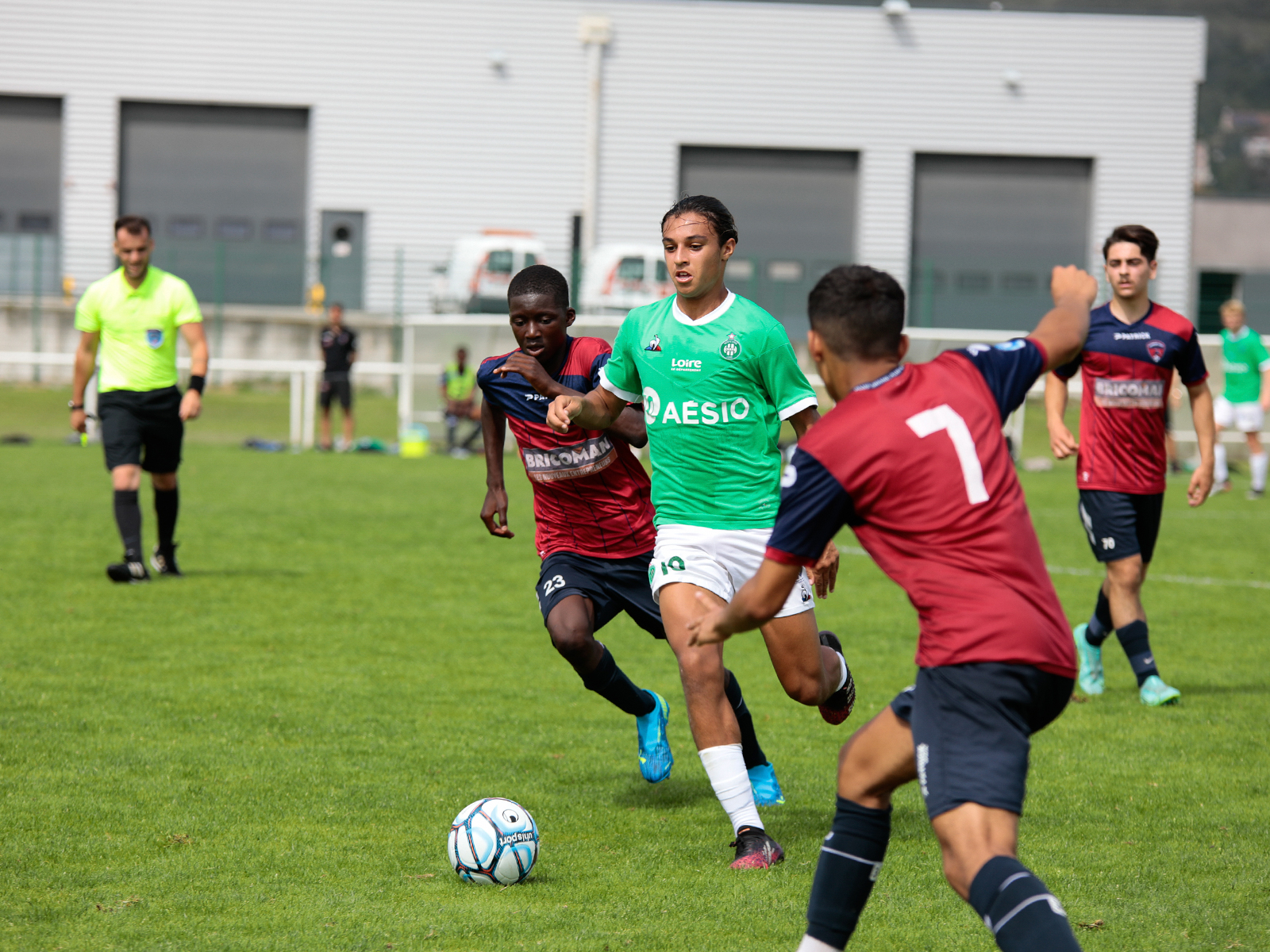 Centre : U17 et U19 contre l&rsquo;ASSE