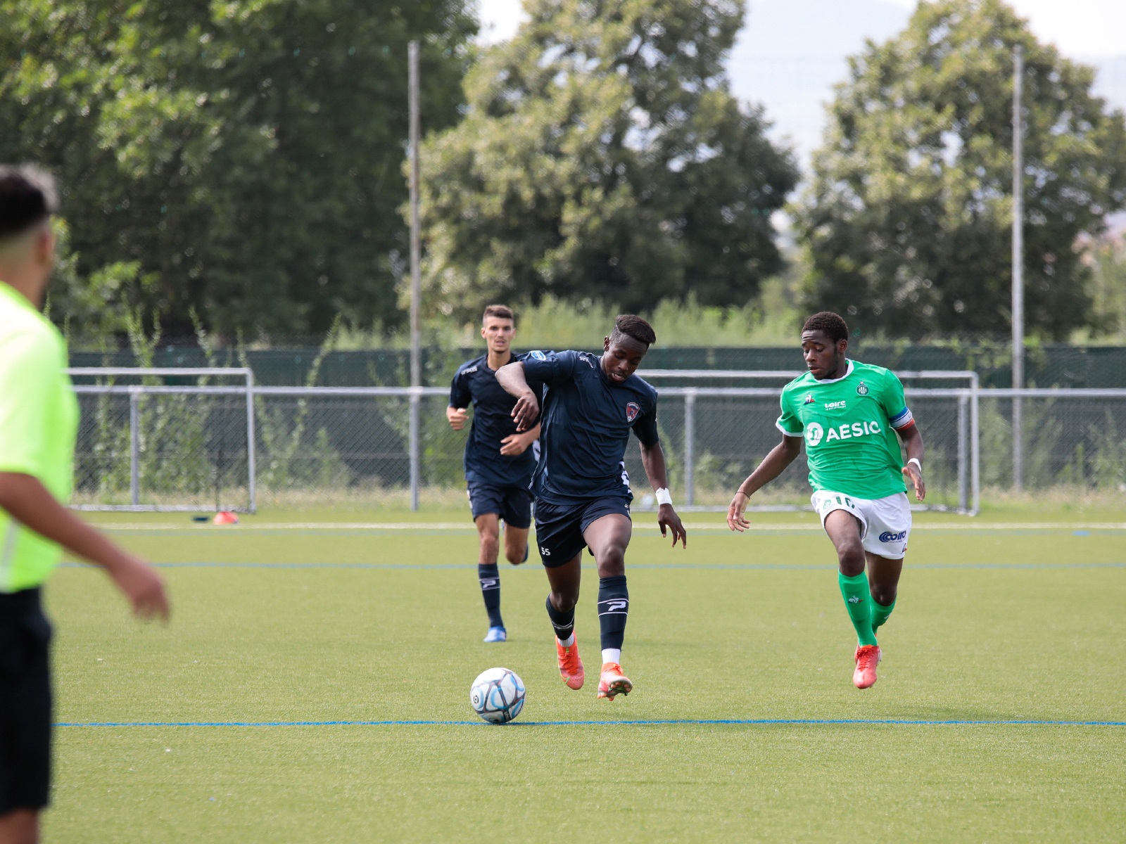 Centre : U17 et U19 contre l&rsquo;ASSE