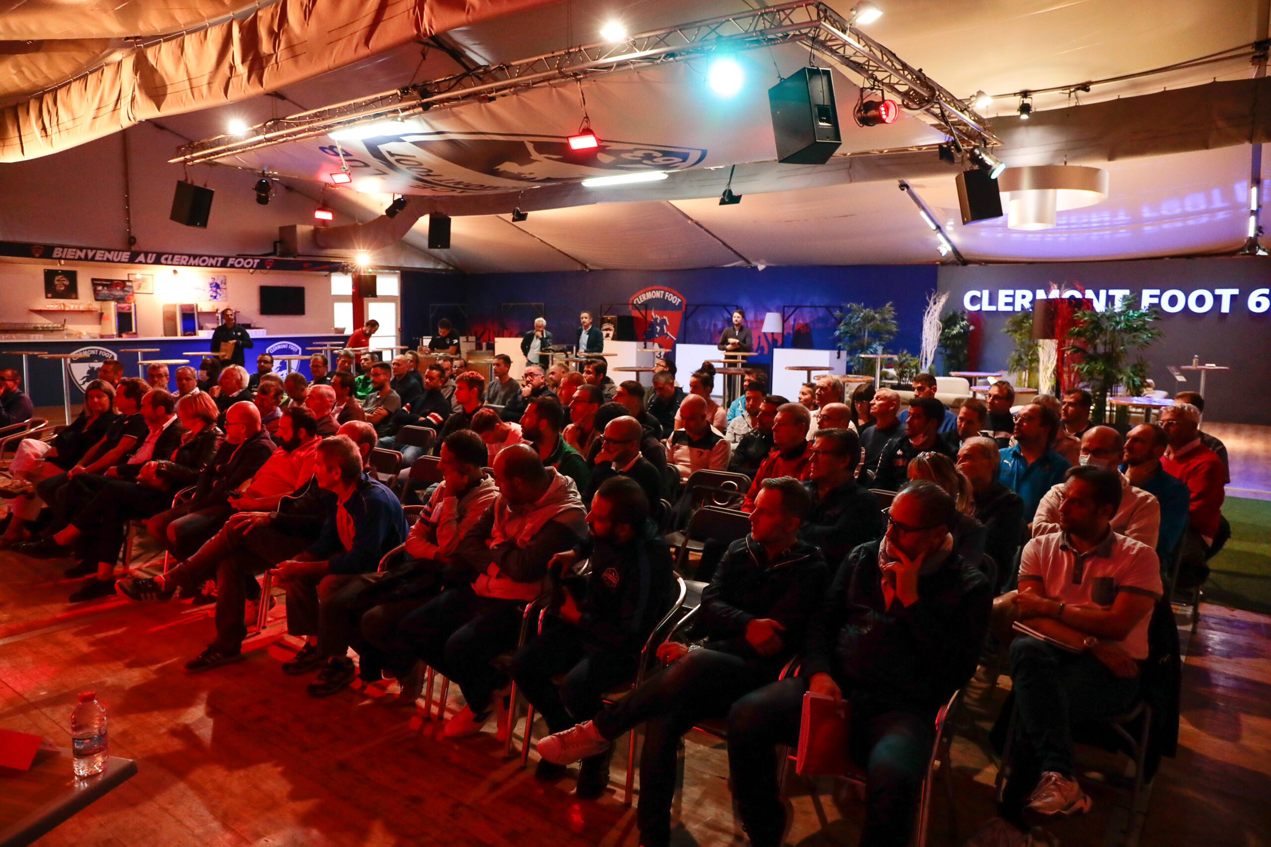 La direction reçoit ses clubs partenaires