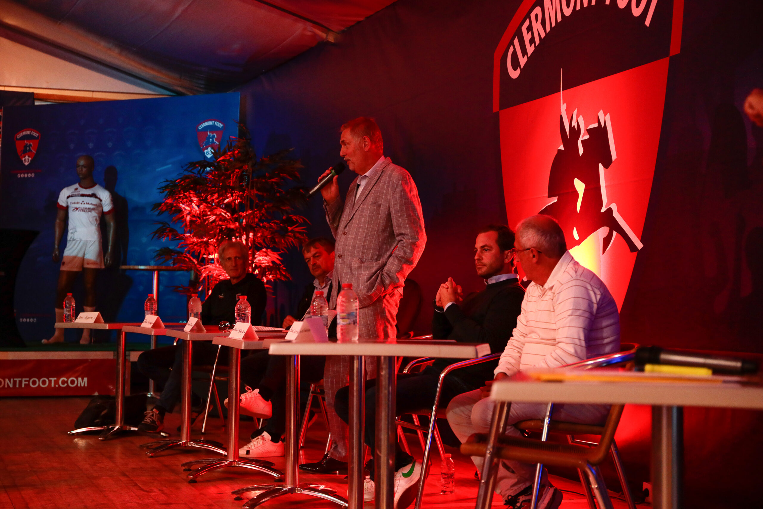 La direction reçoit ses clubs partenaires