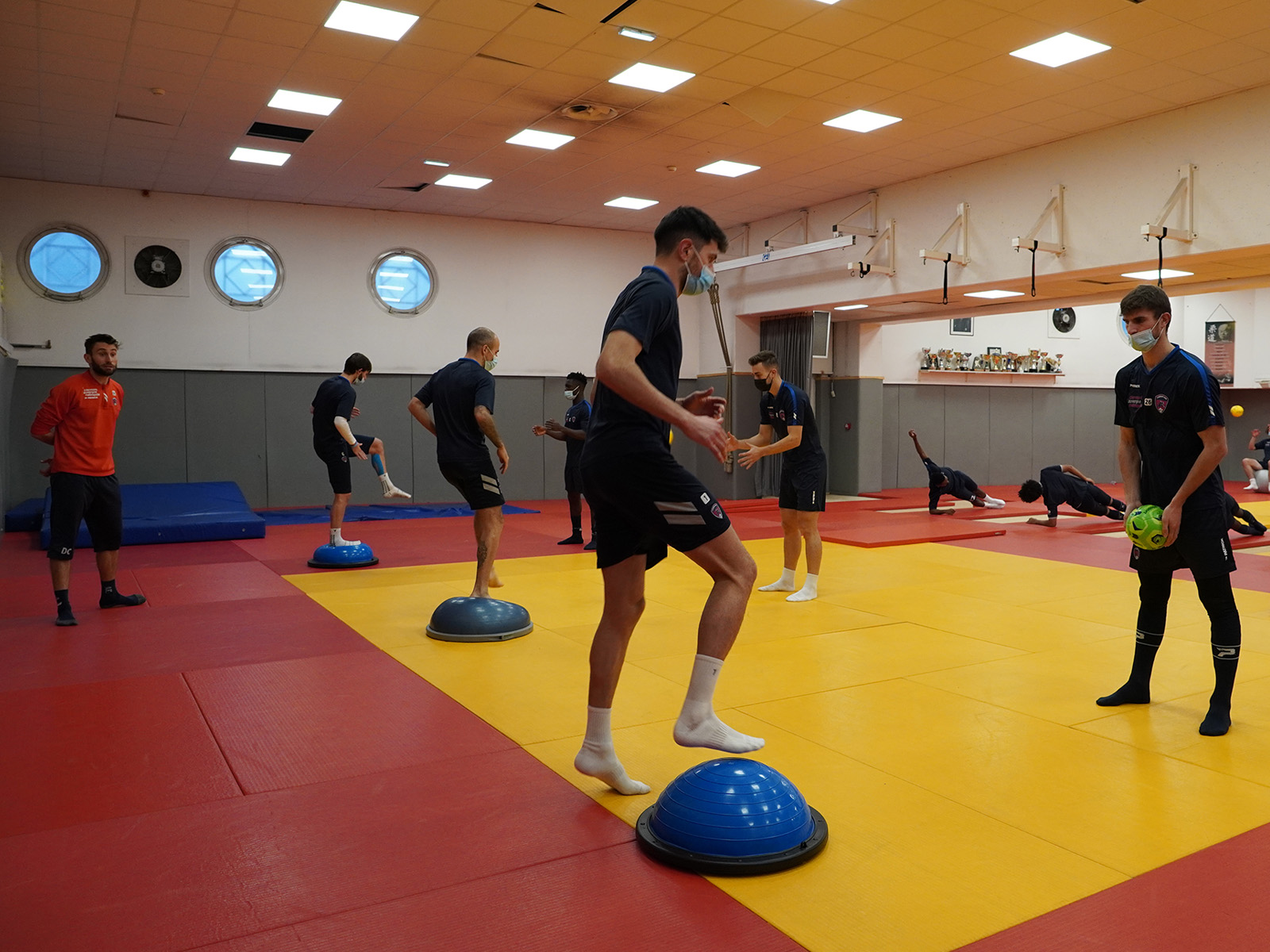 C’est déjà l’heure de la reprise pour le groupe pro