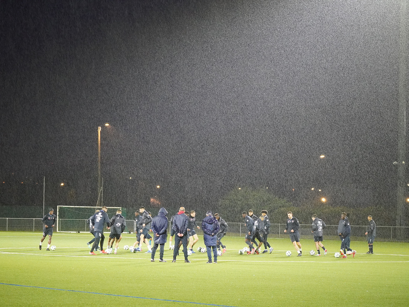 C’est déjà l’heure de la reprise pour le groupe pro