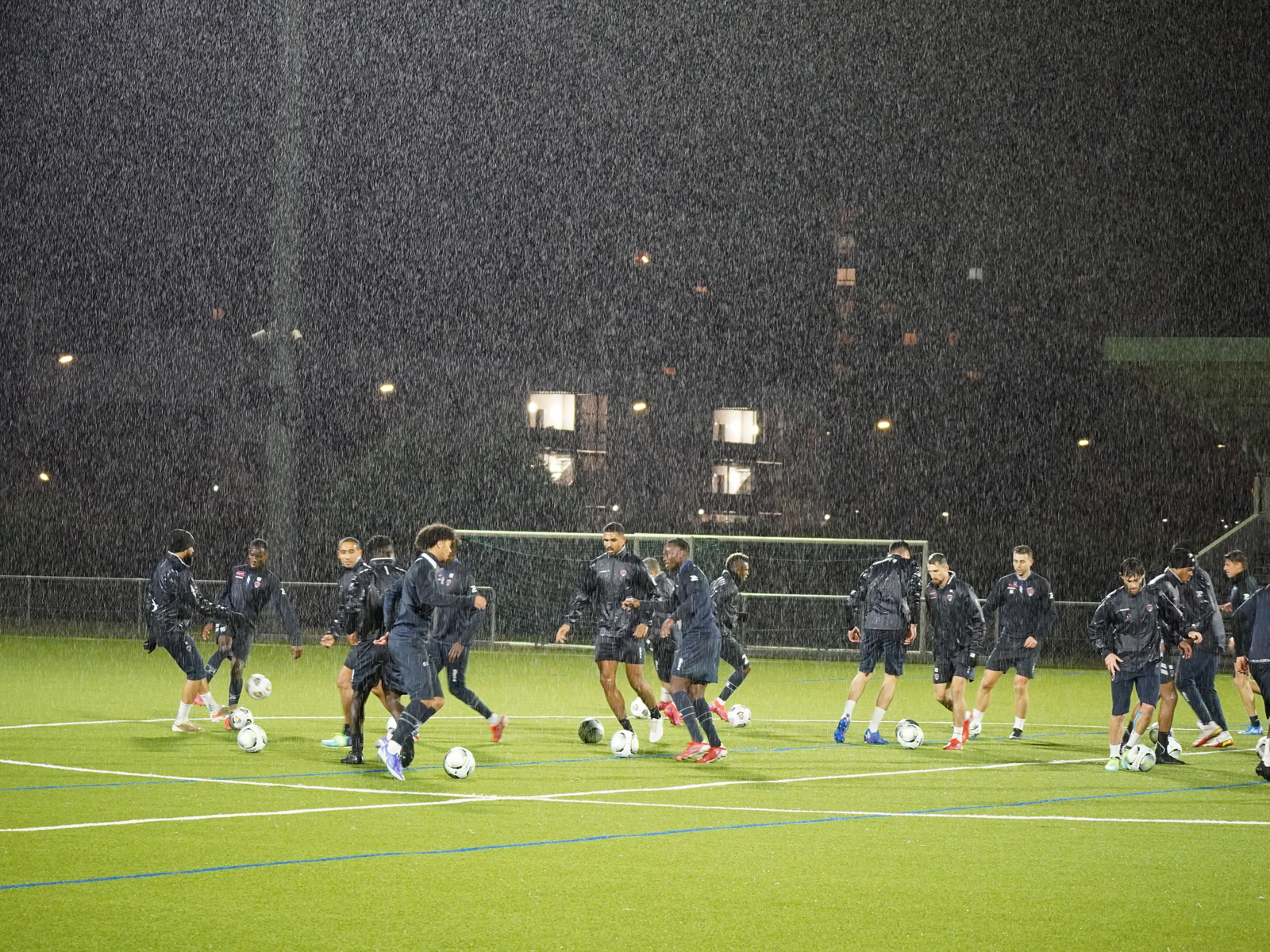 C’est déjà l’heure de la reprise pour le groupe pro