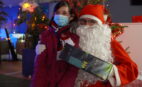 Le Père Noël de passage au Gabriel Montpied
