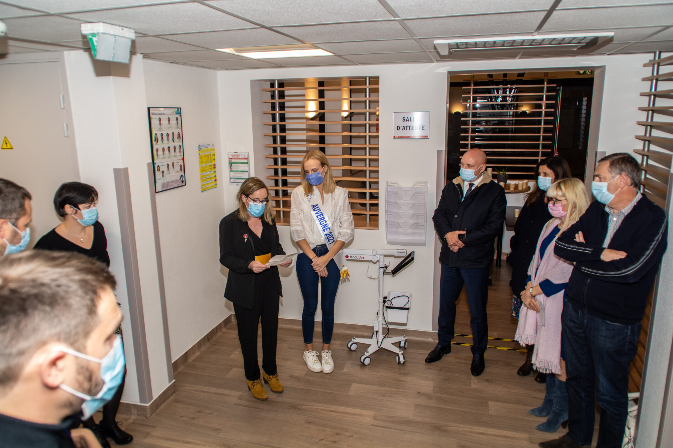 Un AccuVein pour le Centre Jean Perrin