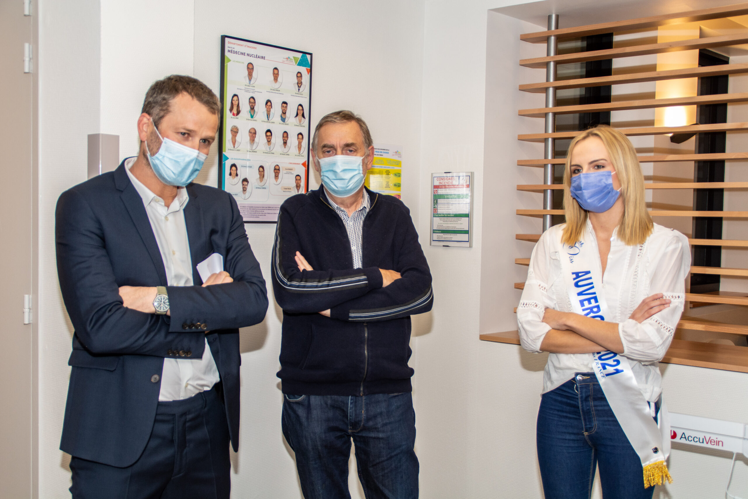 Un AccuVein pour le Centre Jean Perrin