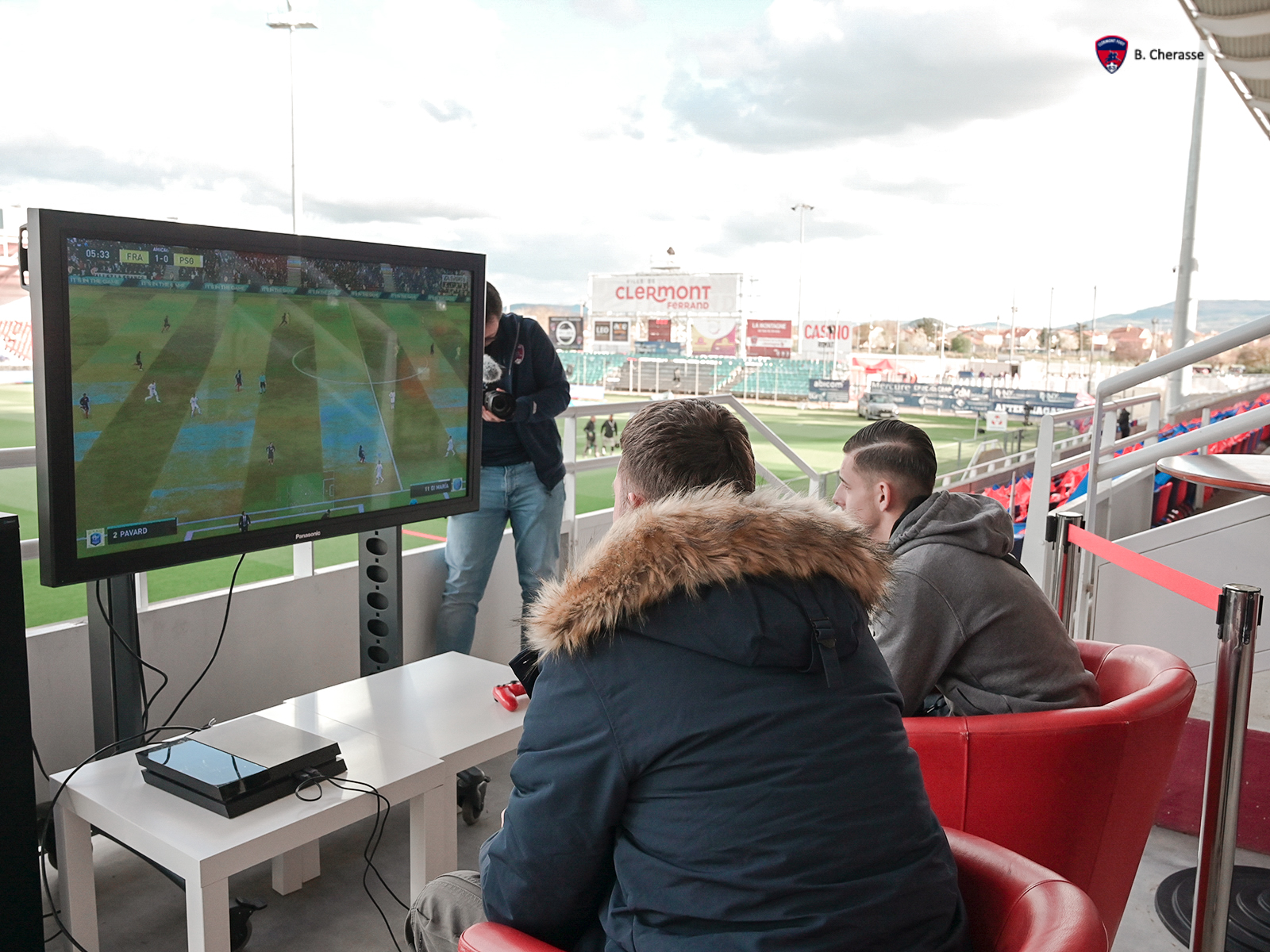 Clermont – PSG : le Montpied en images