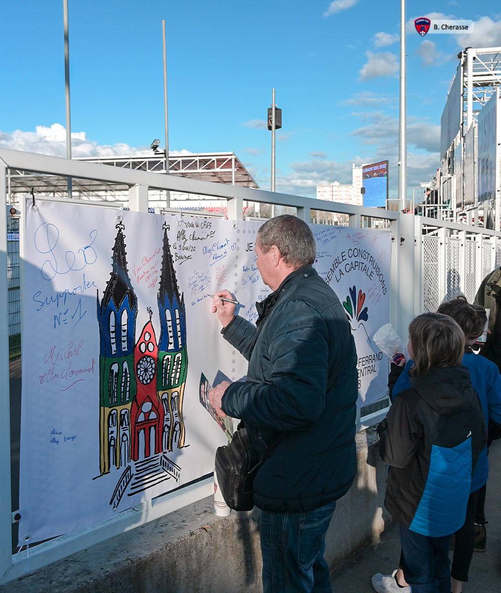 Clermont – PSG : le Montpied en images