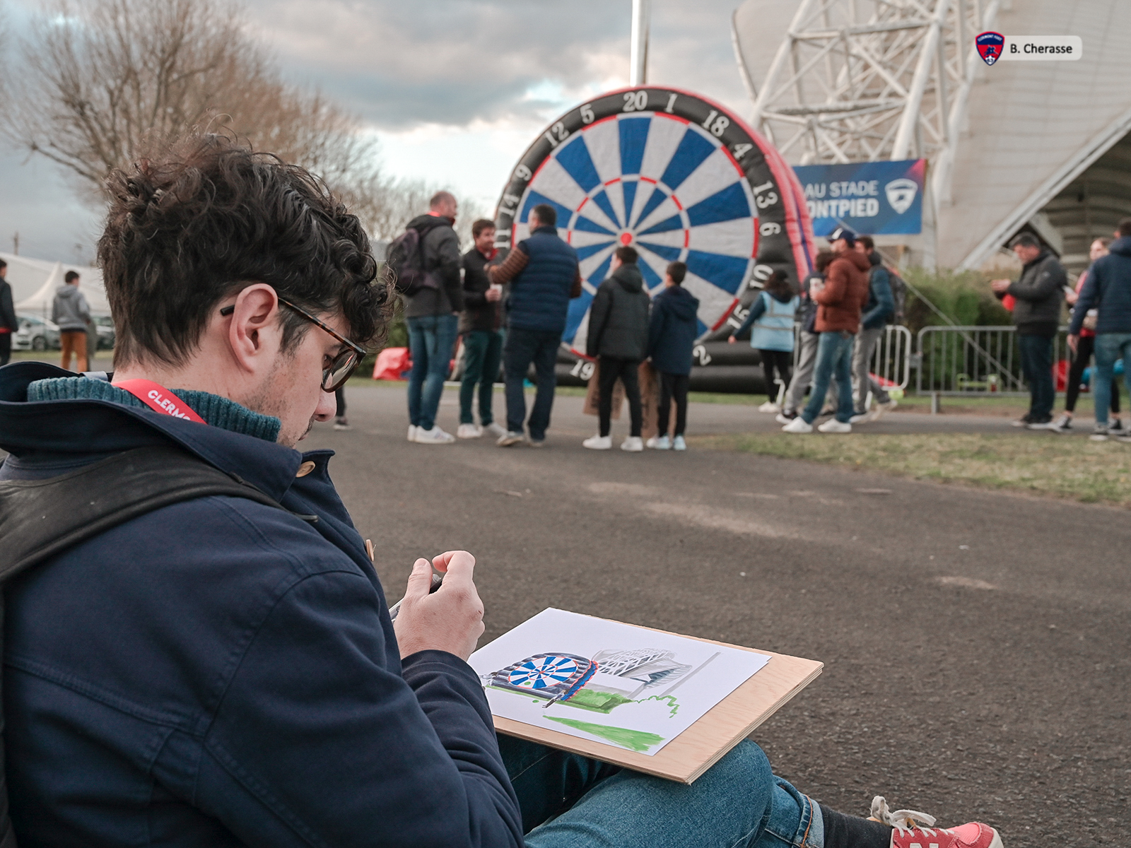Clermont – PSG : le Montpied en images