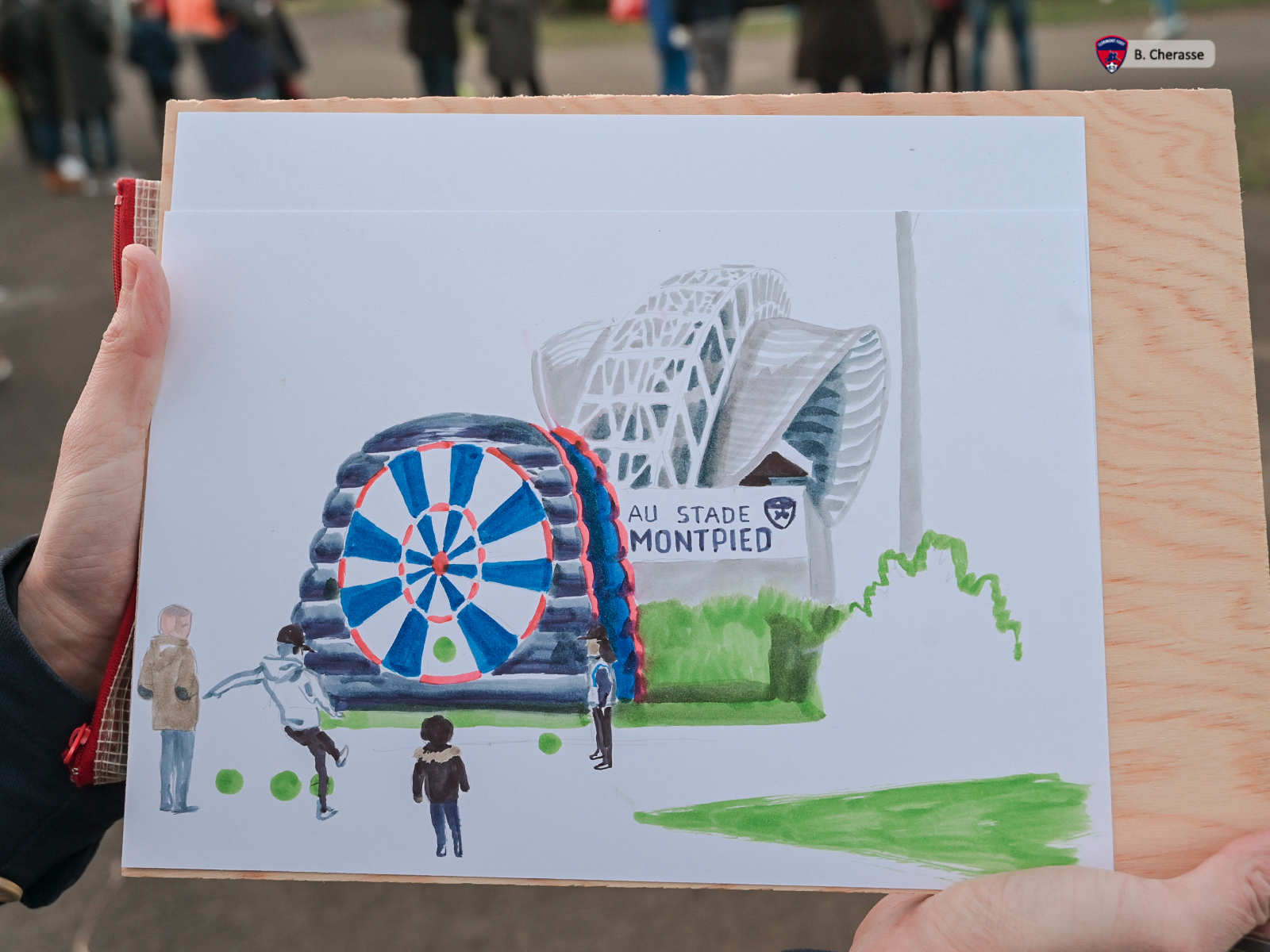 Clermont – PSG : le Montpied en images