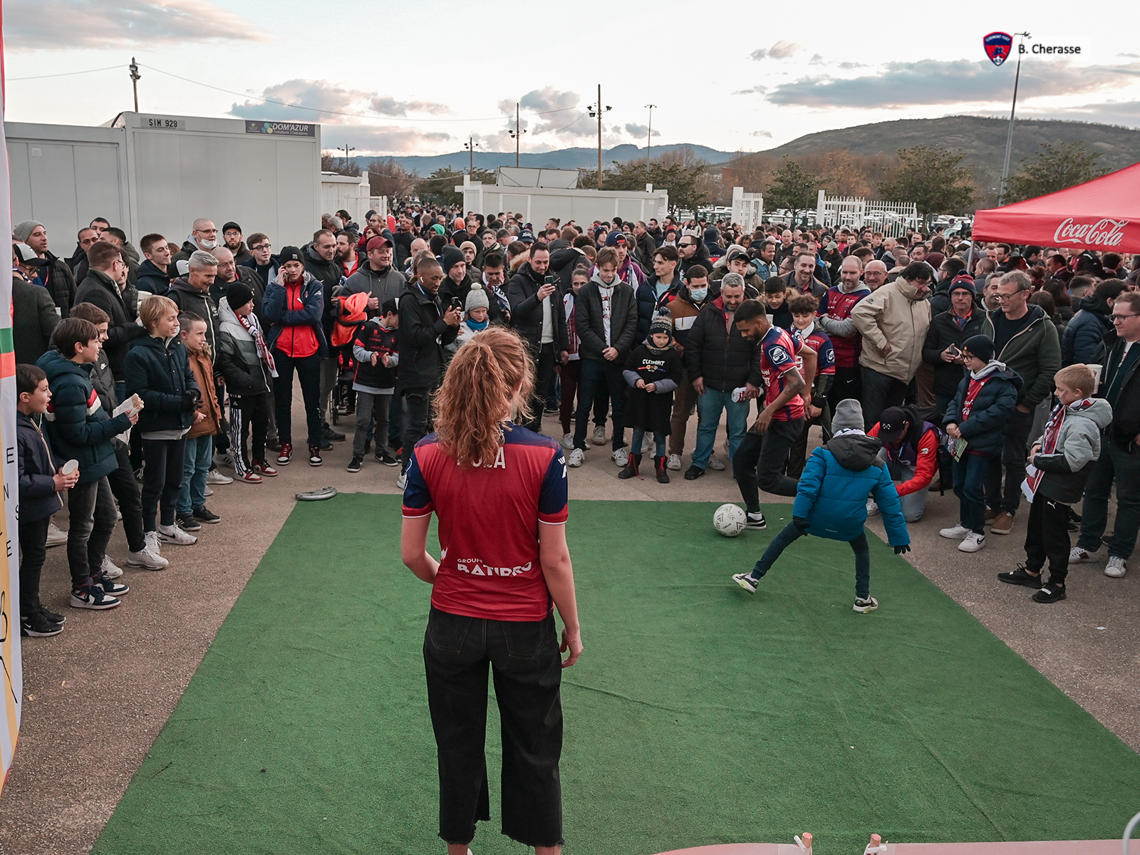 Clermont – PSG : le Montpied en images