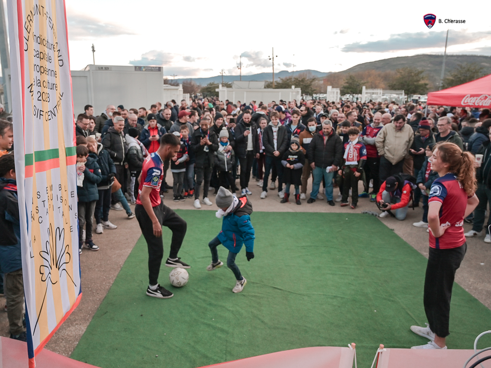 Clermont – PSG : le Montpied en images